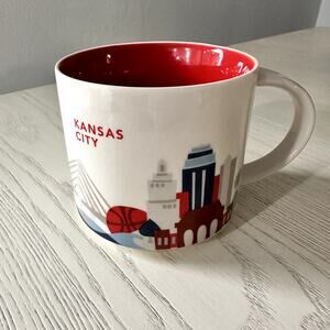 Starbucks 2017 You Are Here Collection Kansas City 14 OZ Red